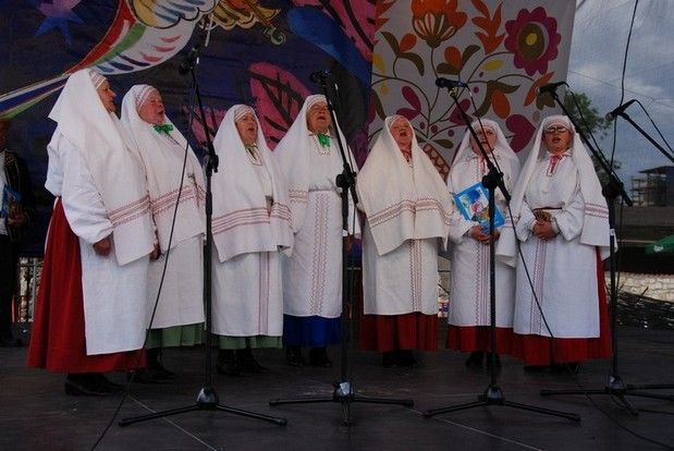  Zespół śpiewaczy z Kocudzy, woj. lubelskie, laureat nagrody głównej – Baszty 