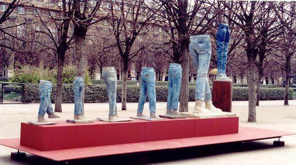  Tomek Kawiak, La longue marche du jeans, brąz