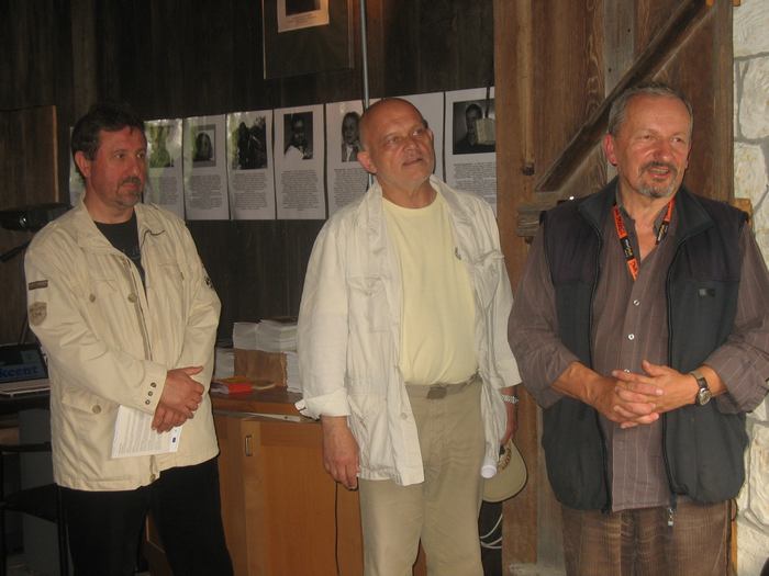 Bogusław Wróblewski, Adam Ferency i Bartłomiej Pniewski. Fot. Łukasz Marcińczak