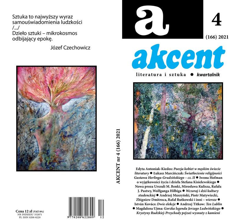 "Akcent" okładka numeru 4/2021