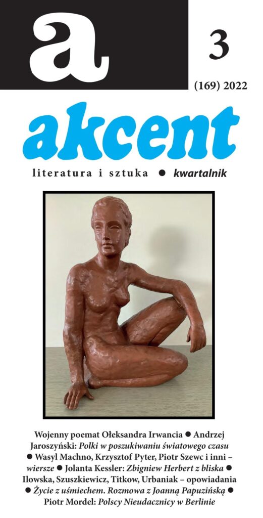 Okładka "Akcentu" numer 3/2022