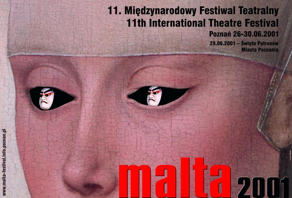 Plakat festiwalowy projektu Leszka Mądzika