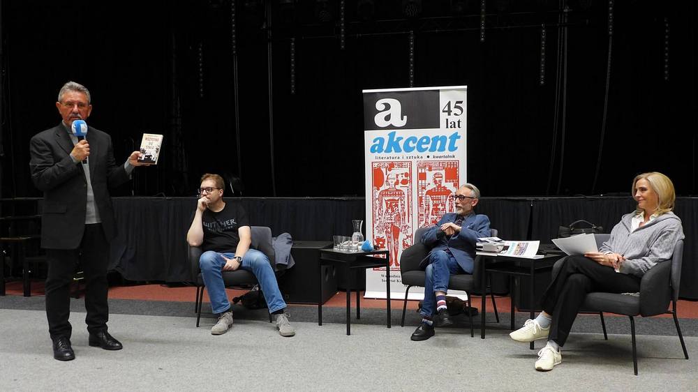 Bogusław Wróblewski, Łukasz Janicki, Marcin Wroński, Joanna Mucha, fot. Jarosław Wach